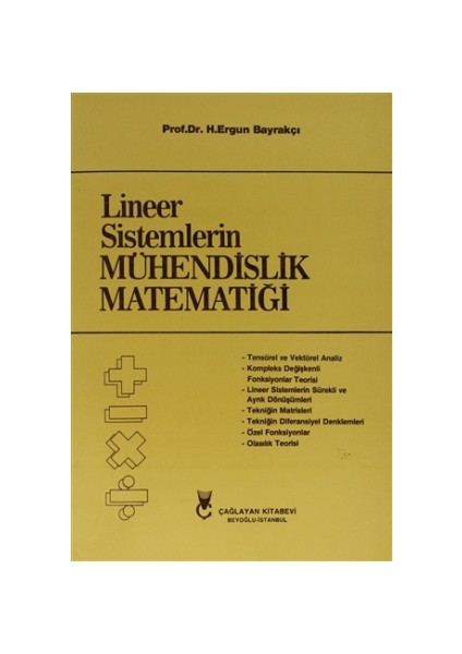 Lineer Sistemlerin Mühendislik Matematiği