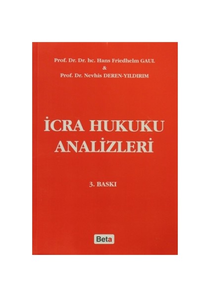 İcra Hukuku Analizleri