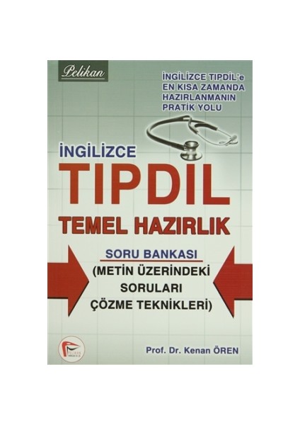 İngilizce Tıpdil Temel Hazırlık Soru Bankası