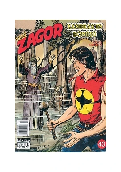 Yeni Zagor Sayı: 43 Kandrax’ın Dönüşü