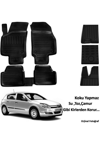 Opel Astra H 3D Oto Paspas Seti