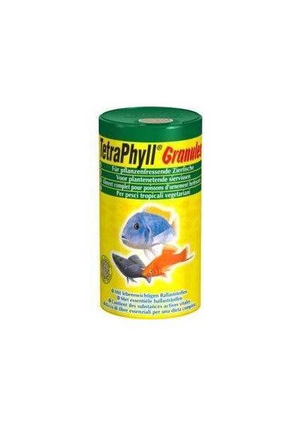 Phyll Granules Bitkisel Balık Yemi 250 Ml.