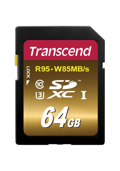 64Gb Sdxc Uhsı U3X 95/85Mb/S