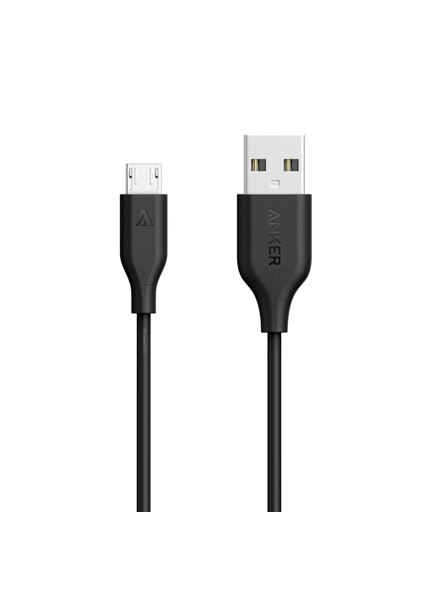 PowerLine Micro USB Şarj/Data Kablosu 0.9 Metre Siyah