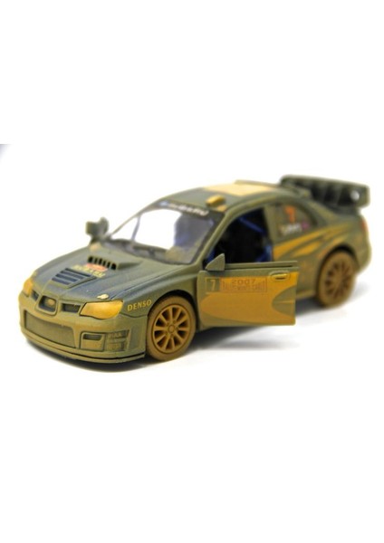 Subaru Impreza WRC 2007 Çek Bırak 1:36 Çamurlu Metal Araba fiyatları