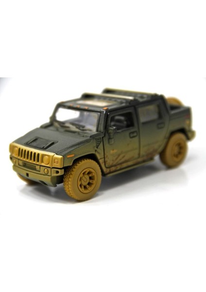 2005 Hummer H2 SUT (Siyah) 1:40 Ölçekli Metal Çek Bırak Araba