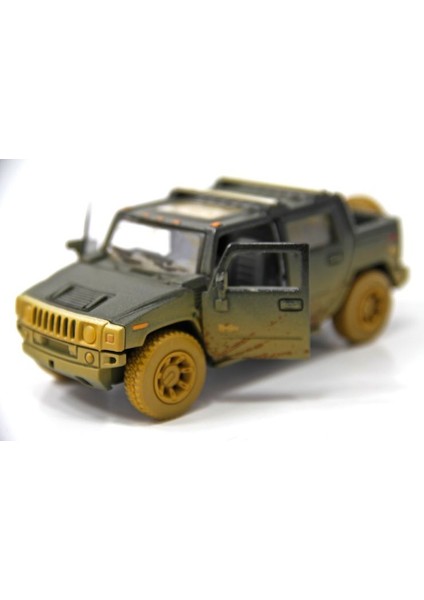 2005 Hummer H2 SUT (Siyah) 1:40 Ölçekli Metal Çek Bırak Araba