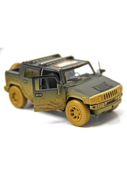 2005 Hummer H2 SUT (Siyah) 1:40 Ölçekli Metal Çek Bırak Araba