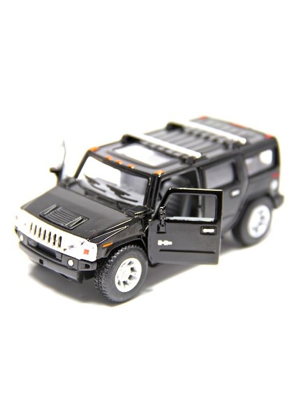 2008 Hummer H2 SUV (Siyah) 1:40 Metal Çek Bırak Araba