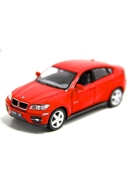 Kırmızı BMW X6 1:38 Model Çek Bırak Oyuncak Araba