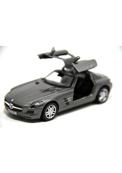 Mercedes Benz SLS AMG (Füme) 1:36 Oyuncak Çek Bırak Araba modelleri