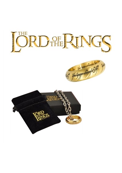 Lord Of The Rings The One Ring Gold Plated