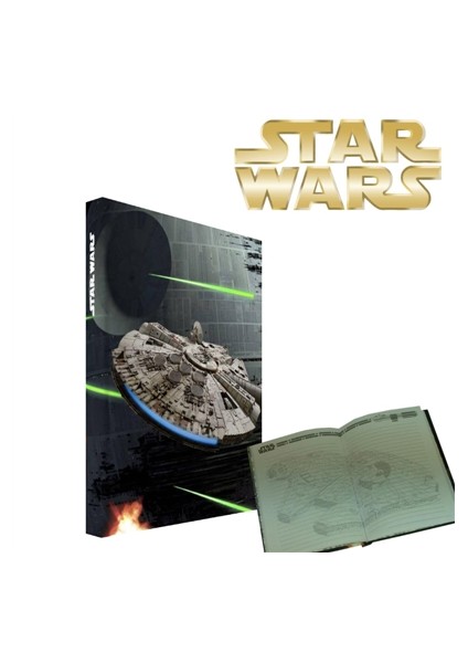 Star Wars Millenium Falcon Notebook With Light And Sound