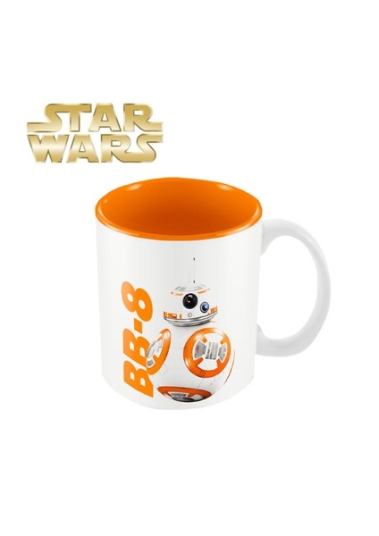 Star Wars: Bb-8 White Orange Mug Kupa Bardak