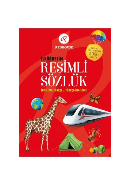 Redhouse Yayınları İlköğretim Resimli Sözlük: (Türkçe-İngilizce - İngilizce-Türkçe)