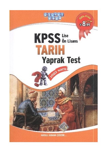 Akıllı Adam KPSS Lise - Ön Lisans Tarih Yaprak Test fiyatları