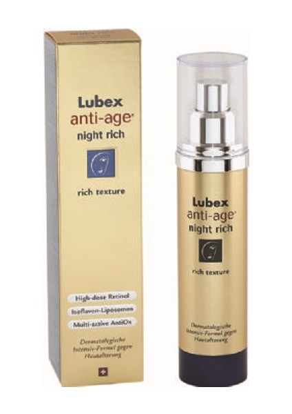 Anti Age Night Rich 50 ml - Gece Kremi