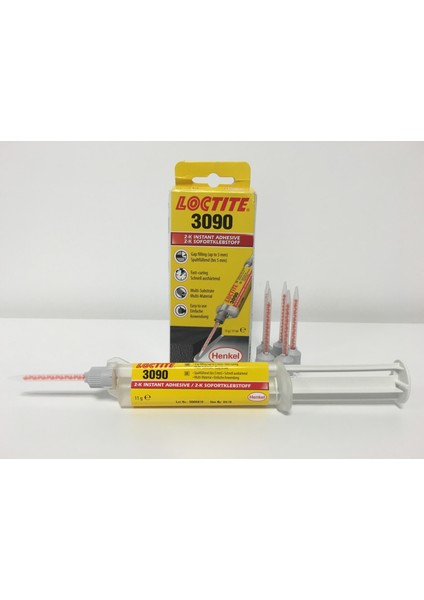 Loctite 3090 İki Bileşenli Hızlı Yapıştırıcı 10 gr.