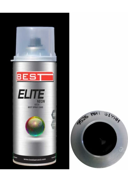 Elite Mat Siyah Sprey Boya 400Ml 25530R