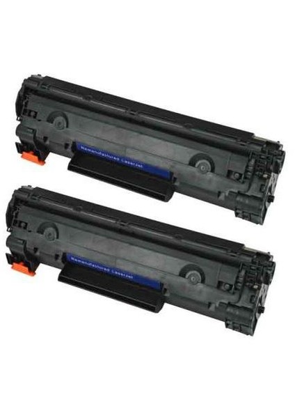 LaserJet M1212 M1217 M1132 P1102 uyumlu muadil Toner 85A 2li ekopaket