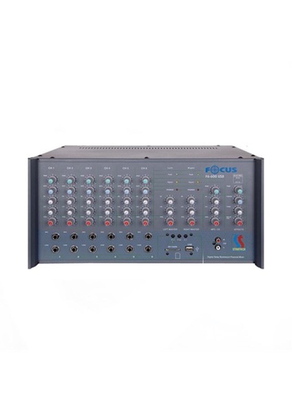 Focus F 6/600 Usb Power Mikser Amfi 2X300 Watt