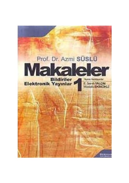 Makaleler Cilt 1