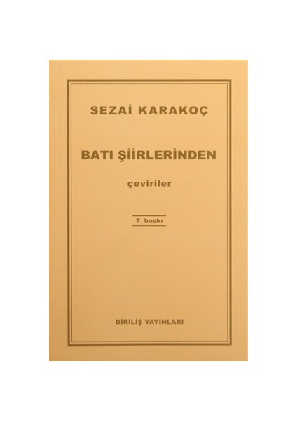 Batı Şiirlerinden Çeviriler