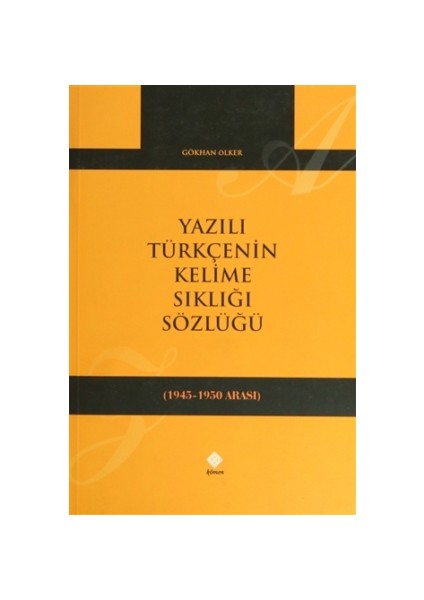 Yazılı Türkçenin Kelime Sıklığı Sözlüğü