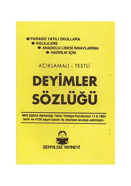 Deyimler Sözlüğü (Orta Boy)