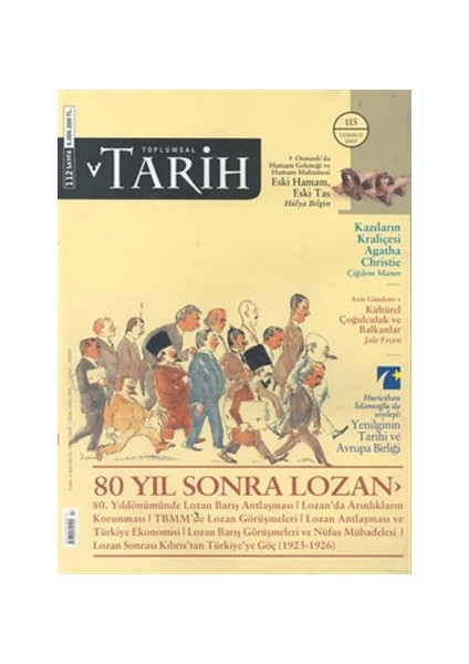 Toplumsal Tarih Dergisi Sayı: 115