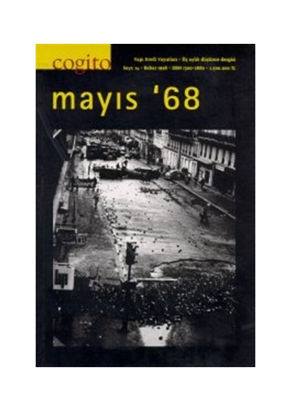 Cogito Sayı: 14 Mayıs ’68