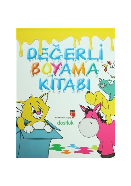 Değerli Boyama Kitabı Dostluk