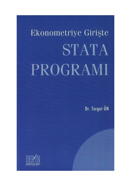 Ekonometriye Girişte Stata Programı