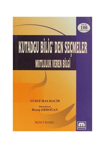 Kutadgu Bilig'den Seçmeler