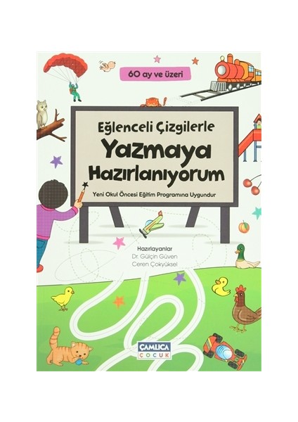 Eğlenceli Çizgilerle Yazmaya Hazırlanıyorum