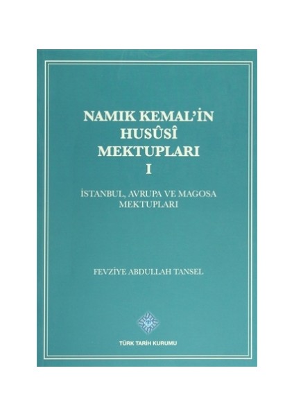 Namık Kemal'in Hususi Mektupları (4 Takım Kitap)