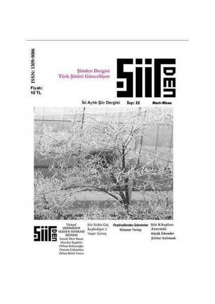 Şiirden İki Aylık Şiir Dergisi Sayı: 22