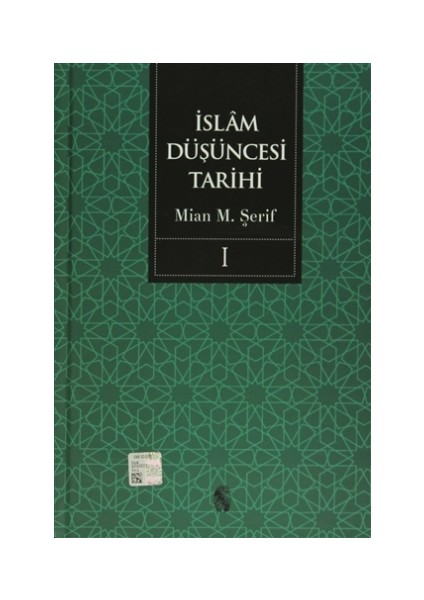 İslam Düşüncesi Tarihi (2 Kitap Takım) - Mian Muhammed Şerif