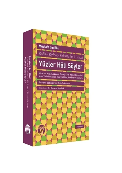 Risale-İ Kiyasat-İ Firaset / İlm-İ Firaset - Yüzler Hali Söyler - Mustafa Bin Bali