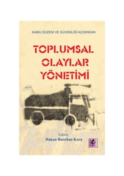 Toplumsal Olaylar Yönetimi