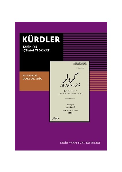 Kürdler : Tarihi ve İçtimai Tedkikat