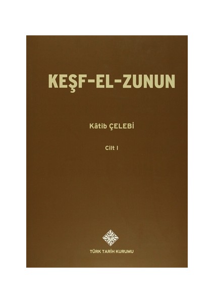Keşf-El-Zunun (2 Cilt Takım)