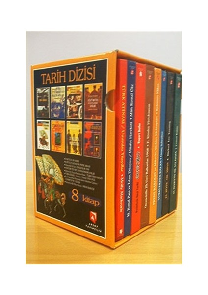 Tarih Dizisi - 8 Kitap Takım (Özel Kutulu)