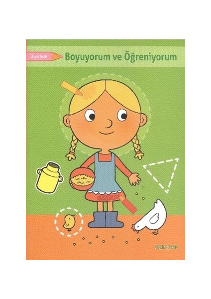 Boyuyorum Öğreniyorum Yeşil Kitap - Ballon Medıa