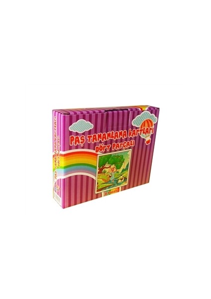 Paş Tamamlama Kartları (Dört Parçalı)