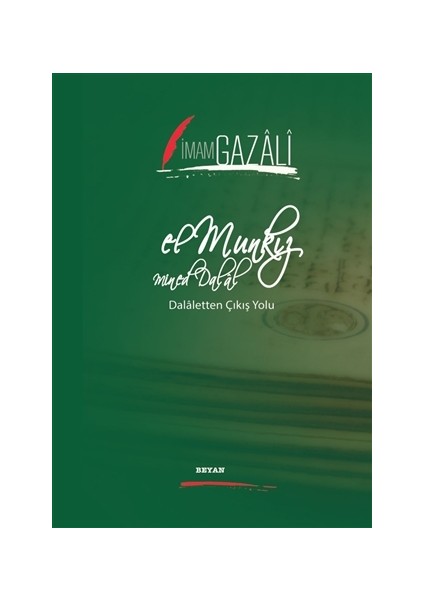 El Munkız Mined Dalal - İmam-ı Gazali