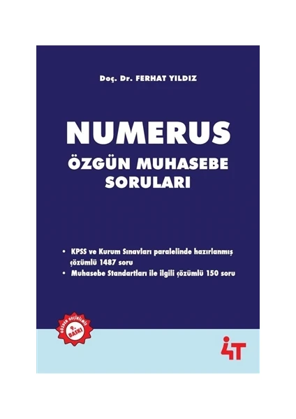 Numerus - Özgün Muhasebe Soruları - Ferhat Yıldız