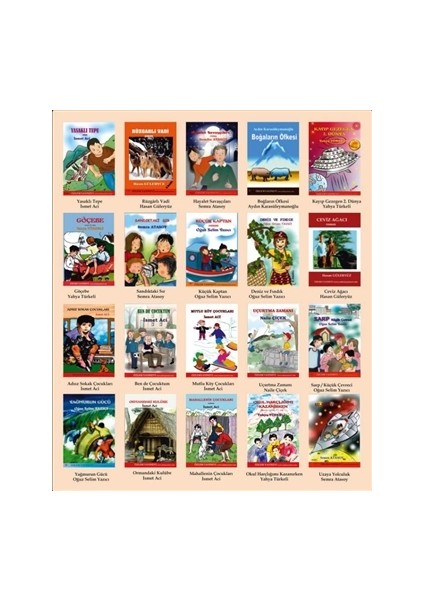 Özgün Çocuk Romanları (20 Kitap Set) - Aydın Karasüleymanoğlu