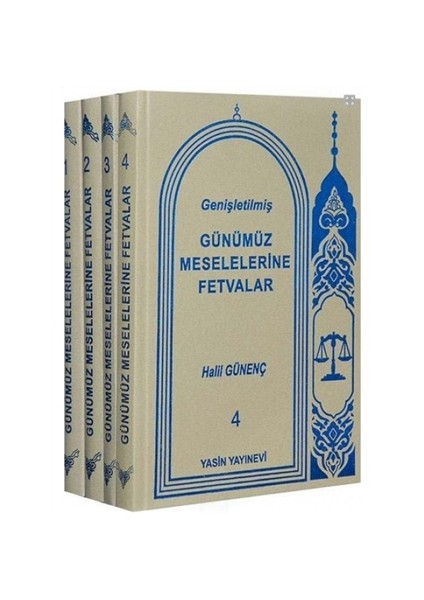 Günümüz Meselelerine Fetvalar - 4 Cilt Takım - Halil Günenç