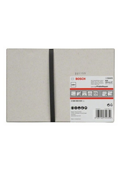 S 725 Vfr Special For Palletrepair 100Lü 2608658034